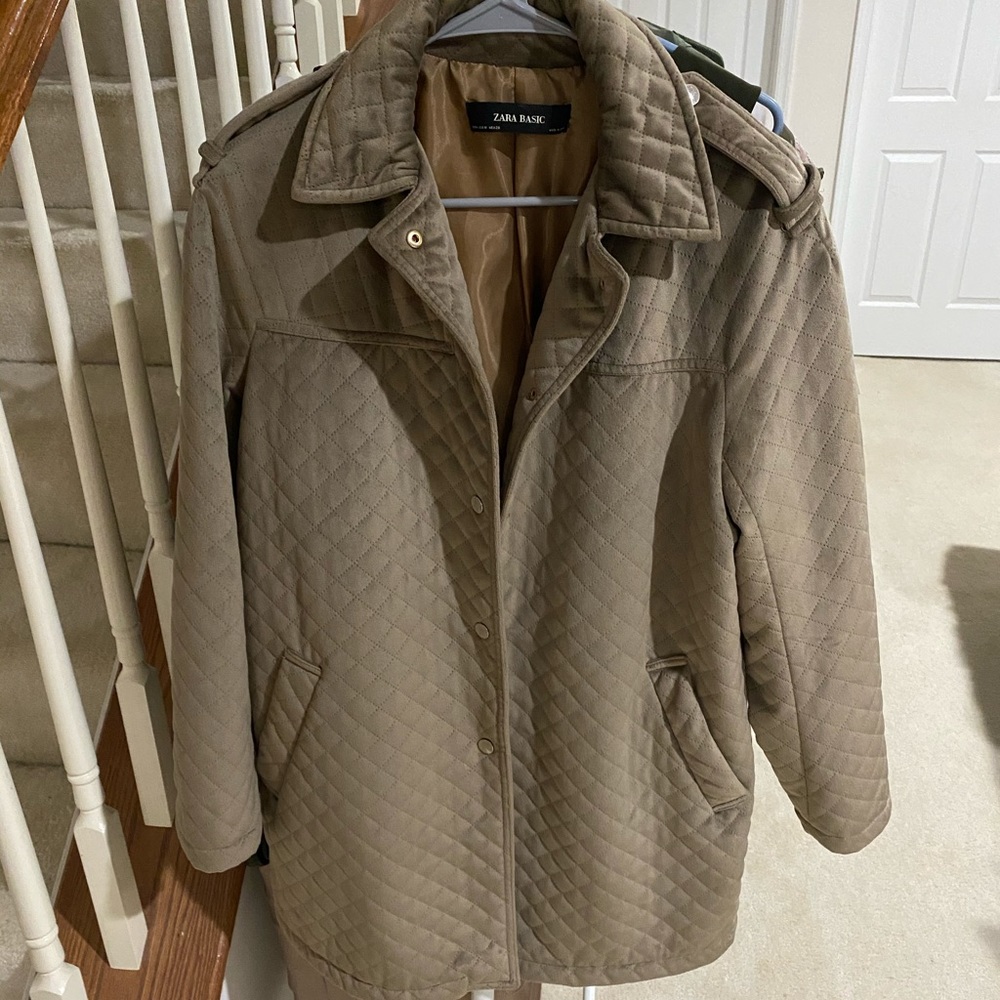 Zara Quilted Coat